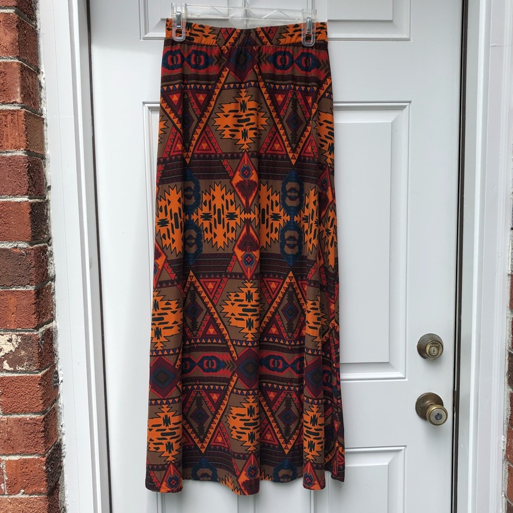 Cato Tribal Maxi Skirt